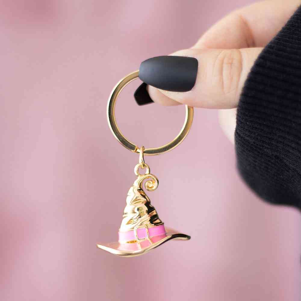 Something Different - Good Witch Alloy Witch Hat Sleutelhanger - Multicolours